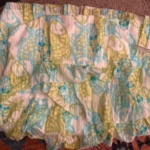 Lilly Pulitzer strapless dress